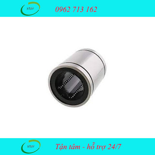 Bạc trượt tròn lm8 lm16uu sử dụng cho trục tròn phi 8mm và 16mm