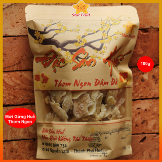 Mứt gừng huế _ đặc sản huế