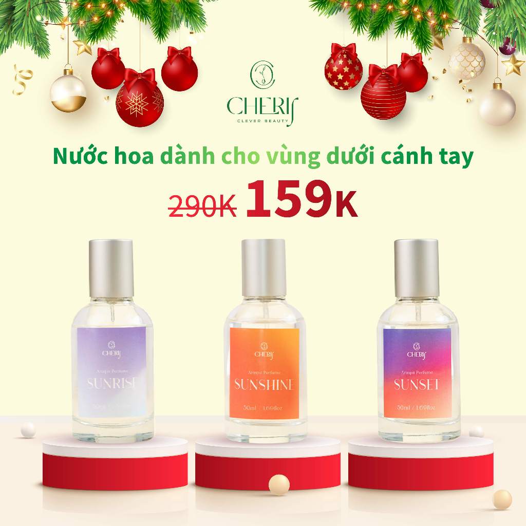 Nước Hoa Vùng Dưới Cánh Tay Yen COSMETIC - Nước Hoa Cherif, 50ml/chai