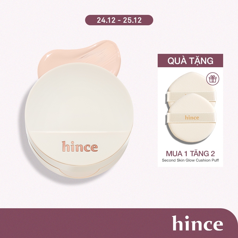 Phấn Nước hince Second Skin Glow Cushion 12G