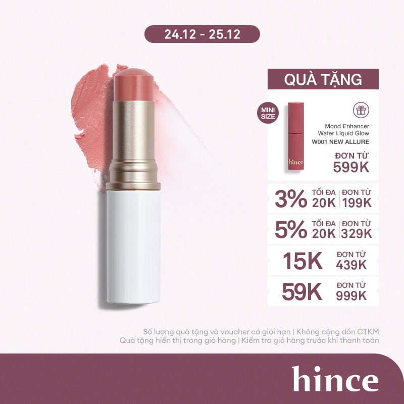 Sáp Trang Điểm Dạng Thỏi hince True Dimension Radiance Balm 10G