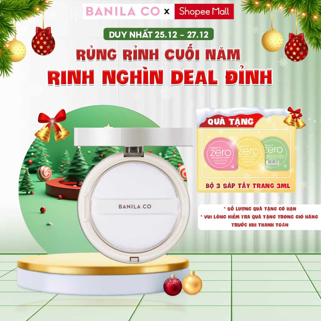 Phấn phủ kiềm dầu dạng nén BANILA CO Prime Primer Finish Pact 6.5G