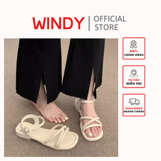 Giày sandal windy phối quai chéo chiến binh chất da cao cấp sd-1211