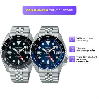 Đồng hồ cơ nam Seiko SSK00 phong cách thể thao, chống nước 10ATM, dây thép đeo tay cao cấp, chính hãng Nhật Bản