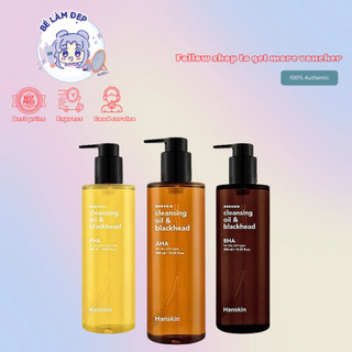 Dầu tẩy trang hanskin pore cleansing oil aha bha pha 300ml