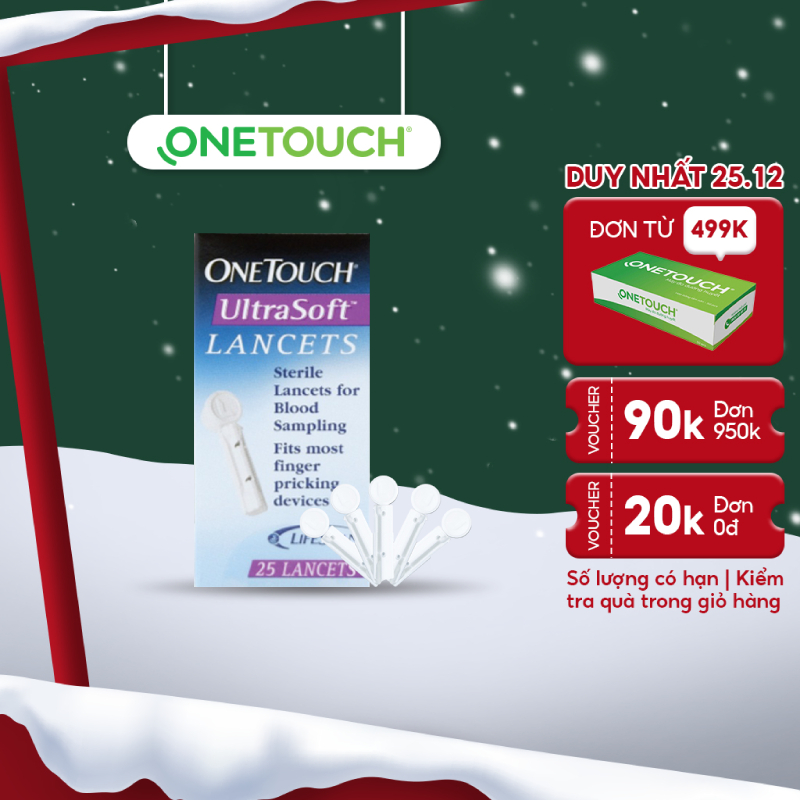 Kim lấy máu OneTouch Ultrasoft 25