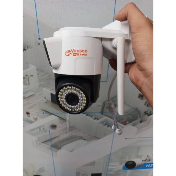 Camera Yoosee WiFi 2 Mắt Ngoài Trời Q36 Xem 2 Màn Hình Cùng Lúc 6.0Mpx Giám Sát Ngoài Trời