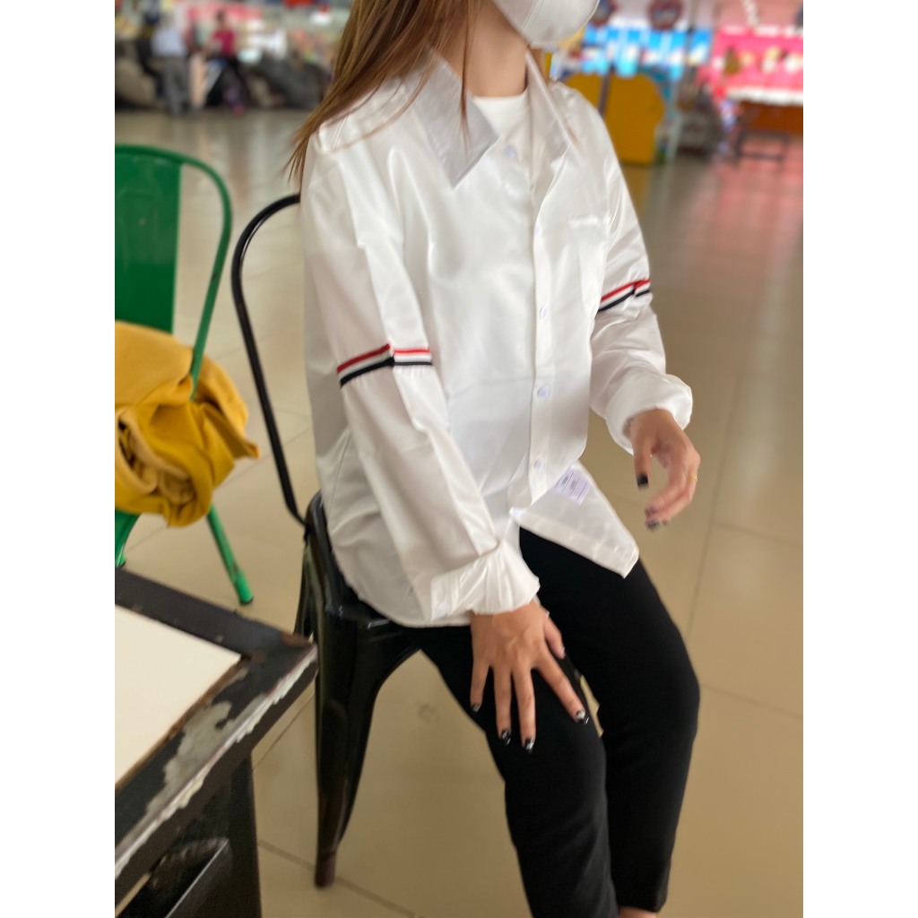 Áo Sơ Mi Dài Tay Nam Nữ Màu Be Chất Liệu Vải Cotton Lua 100% Cao Cấp
