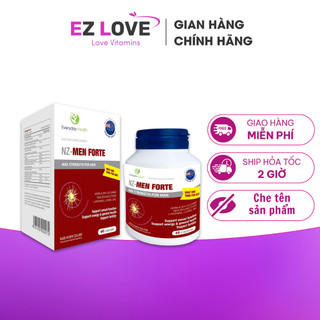 Viên uống Everyday Health NZ - MEN FORTE Tăng cường sinh lý hỗ trợ điều trị xuất tinh sớm rối loạn cương dương