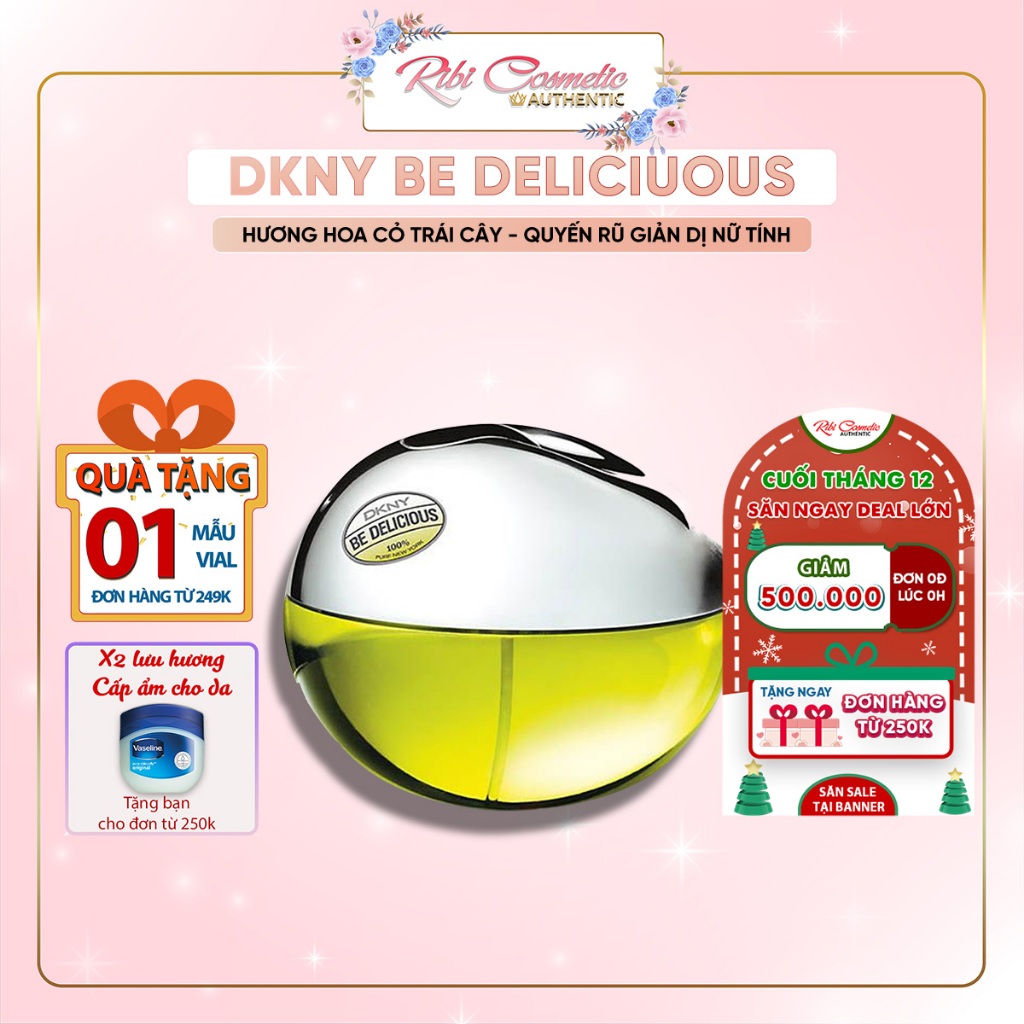 Nước Hoa Nữ Táo Xanh Dkny Be Deliciuous Ribicosmetics