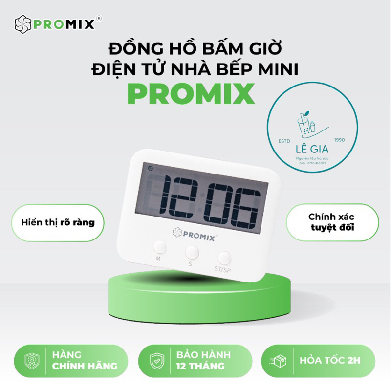 Đồng hồ bấm giờ điện tử Promix