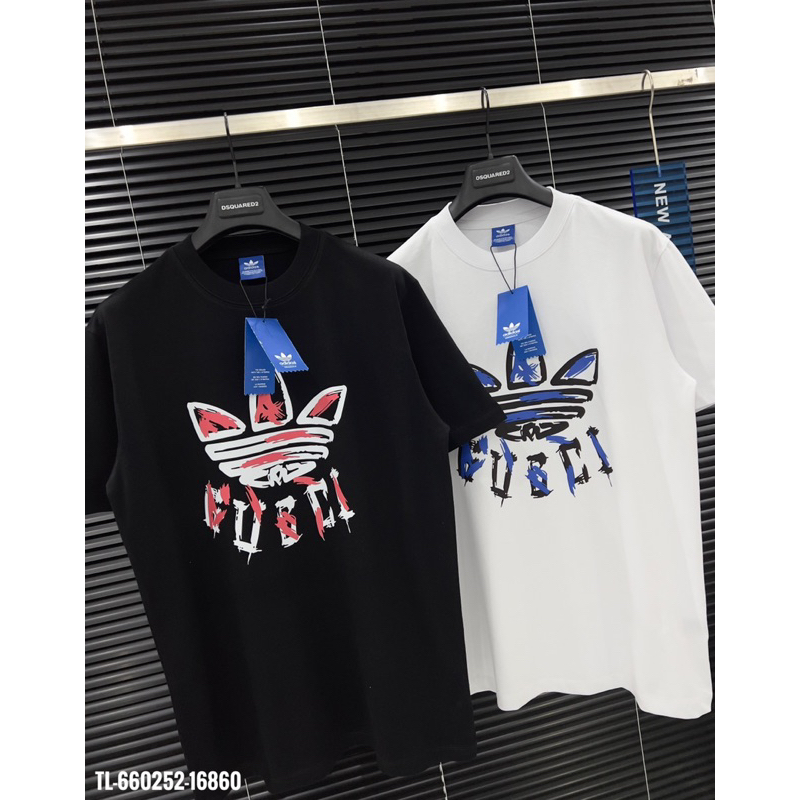 🔥Hot🔥Áo thun GC ft Adidas in logo thiết kế hot trend Nam nữ New 2024