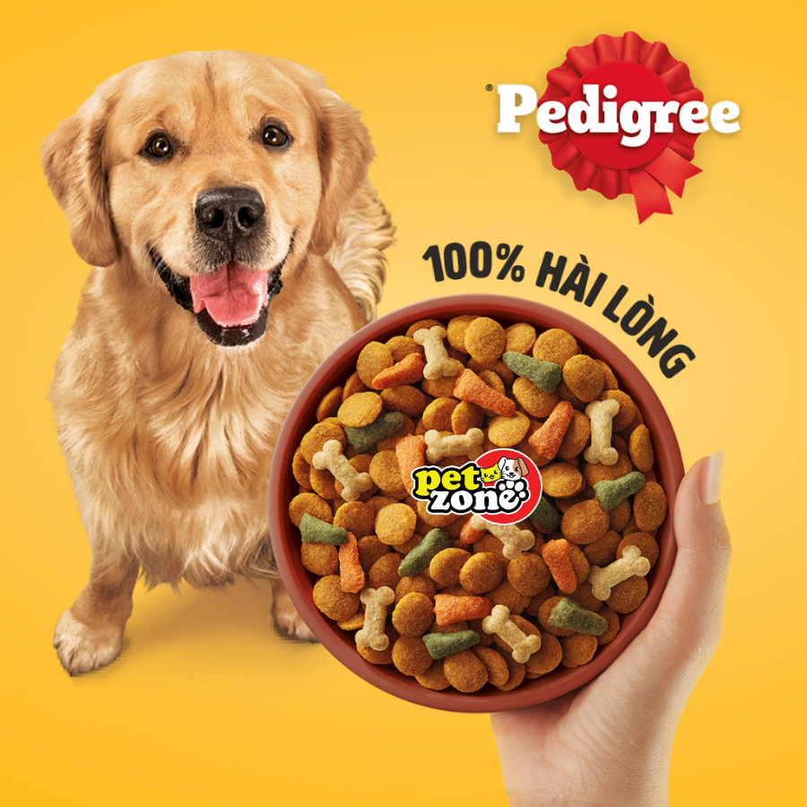 Thức ăn hạt dành cho chó con và chó lớn Pedigree 400g & 500g