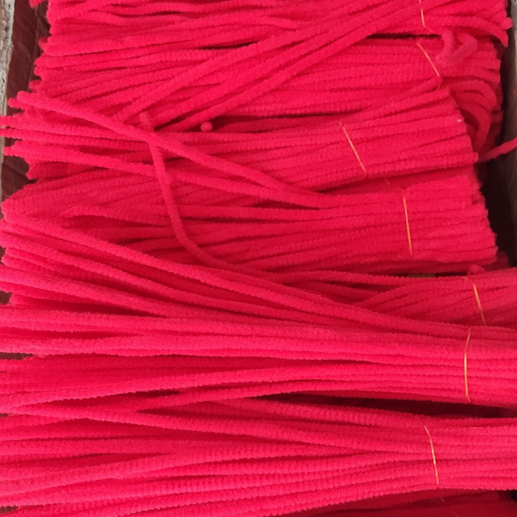 DÂY KẼM NHUNG UỐN TÓC CON SÂU ,PREMLOCK, RUFFLED ,LÀM ĐỒ TRANG TRÍ HANDMADE.