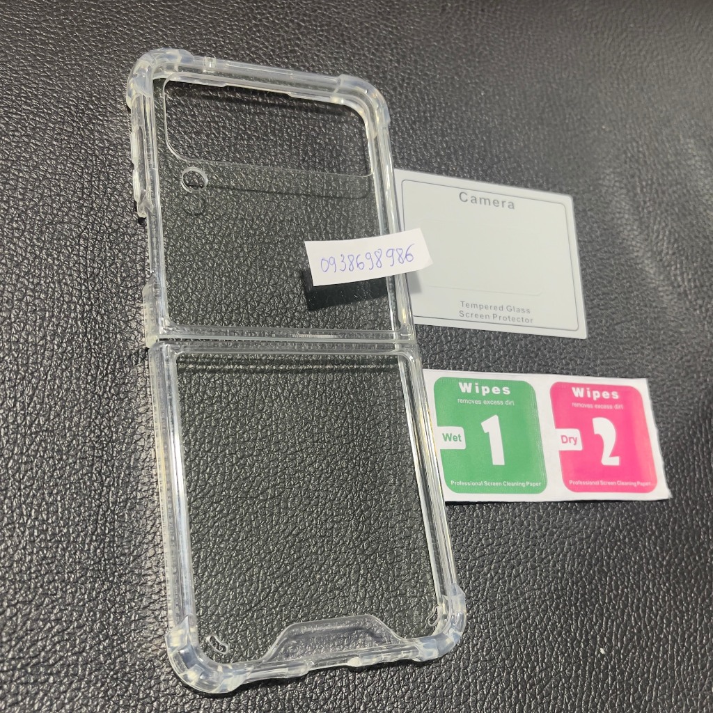 Samsung Z Flip 4 / flip 4 5g / flip4 - BỘ ỐP LƯNG CHỐNG SỐC DẺO VÀ MÀN HÌNH PHỤ