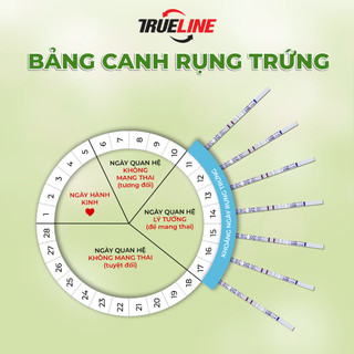 Que thử rụng trứng TRUELINE (hộp 7 test)