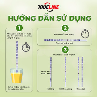 Que thử rụng trứng TRUELINE (hộp 7 test)
