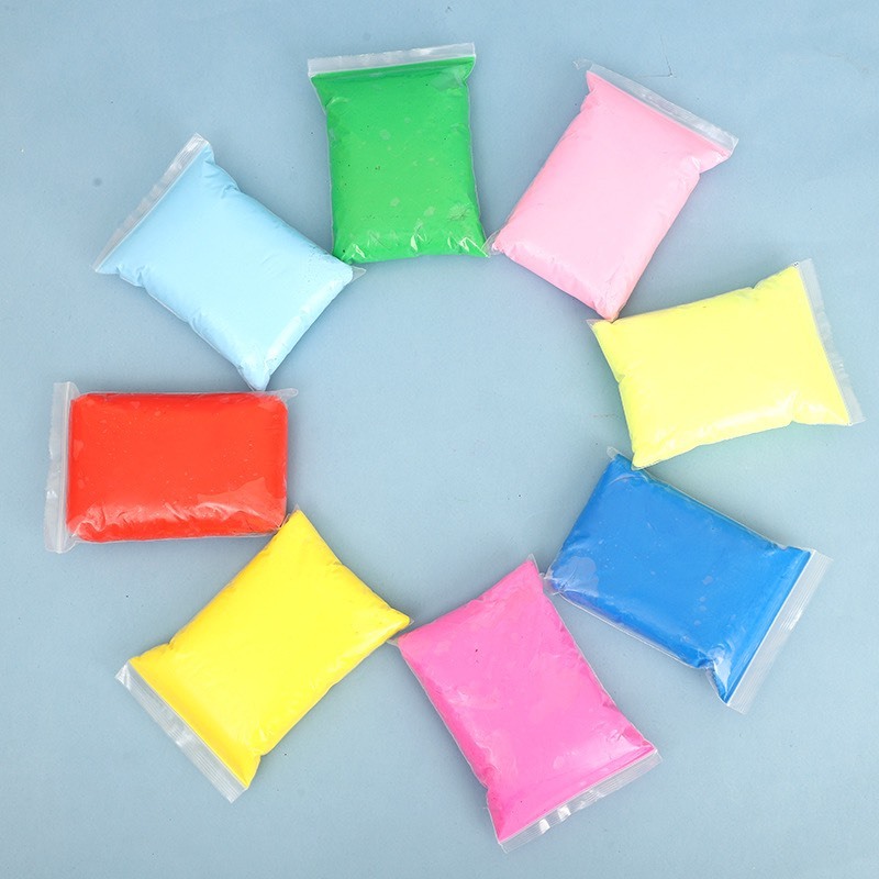 Đất sét tự khô siêu nhẹ gói 100gram làm slime