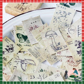 Hộp 46 sticker thảo dược trang trí sổ tay