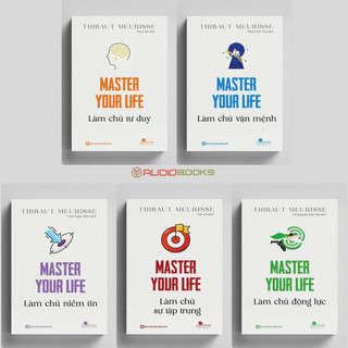 Sách - combo 5 cuốn - master your life: làm chủ cuộc sống của bạn