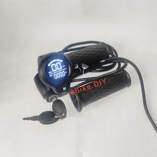 Tay ga xe điện báo volt, tốc độ, odo, trip