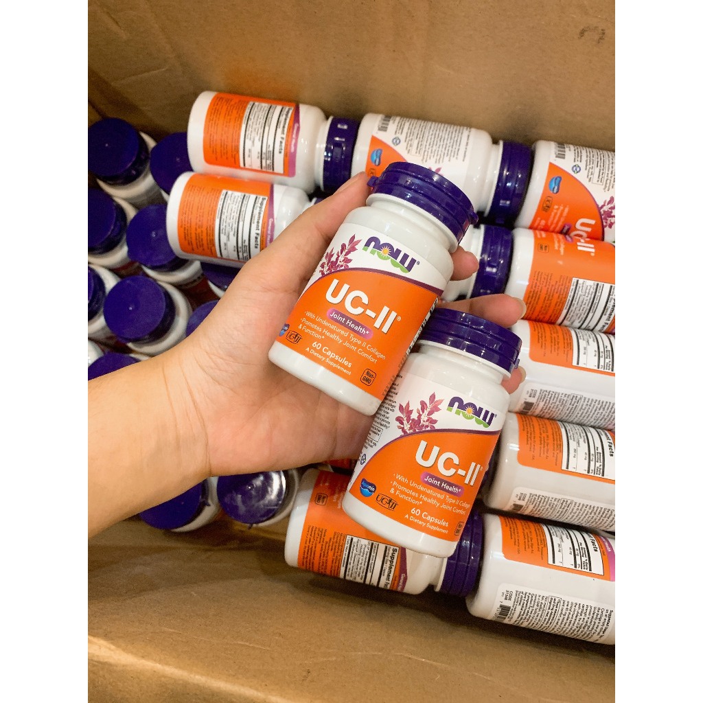 Viên Uống Xương Khớp, Sụn Khớp Collagen Type II NOW UCII - 60 Viên