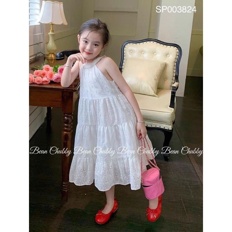 Đầm maxi trắng cao cấp