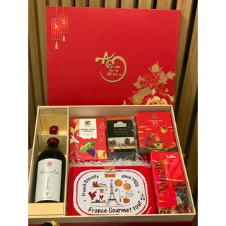 Giỏ quà hancoffee tết phú quý 02 | hộp quà tết 2024 sang trọng lịch sự - quà tặng độc đáo cho xuân giáp thìn