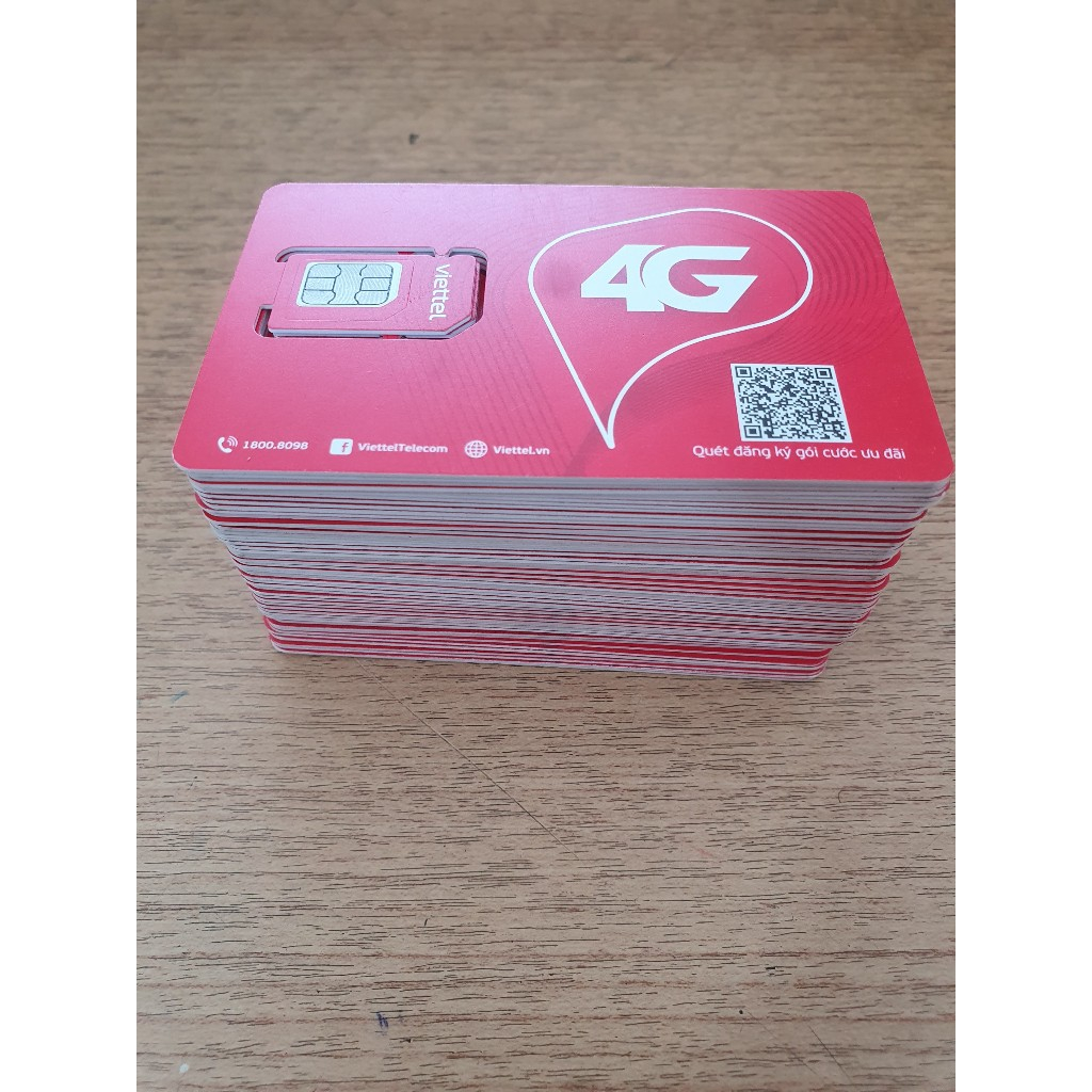 SIM VIETTEL ĐẦU SỐ 03 và ĐẦU SỐ 09 nguyên kít đăng ký chính chủ