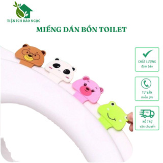 Dụng cụ bật nắp bồn cầu kháng khuẩn thông minh, Miếng gạt mở nắp bồn cầu hình thú ngộ nghĩnh chống bẩn tay