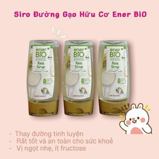 Siro/Syrup gạo hữu cơ DmBio/EnerBio Đức 250ml