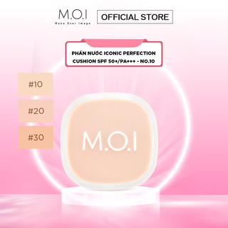 Phấn nước M.O.I Iconic Perfection Cushion, che phủ tốt SPF 50+ PA+++ 12g