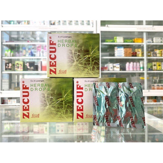 Kẹo ngậm ZECUF HERBAL 20 viên