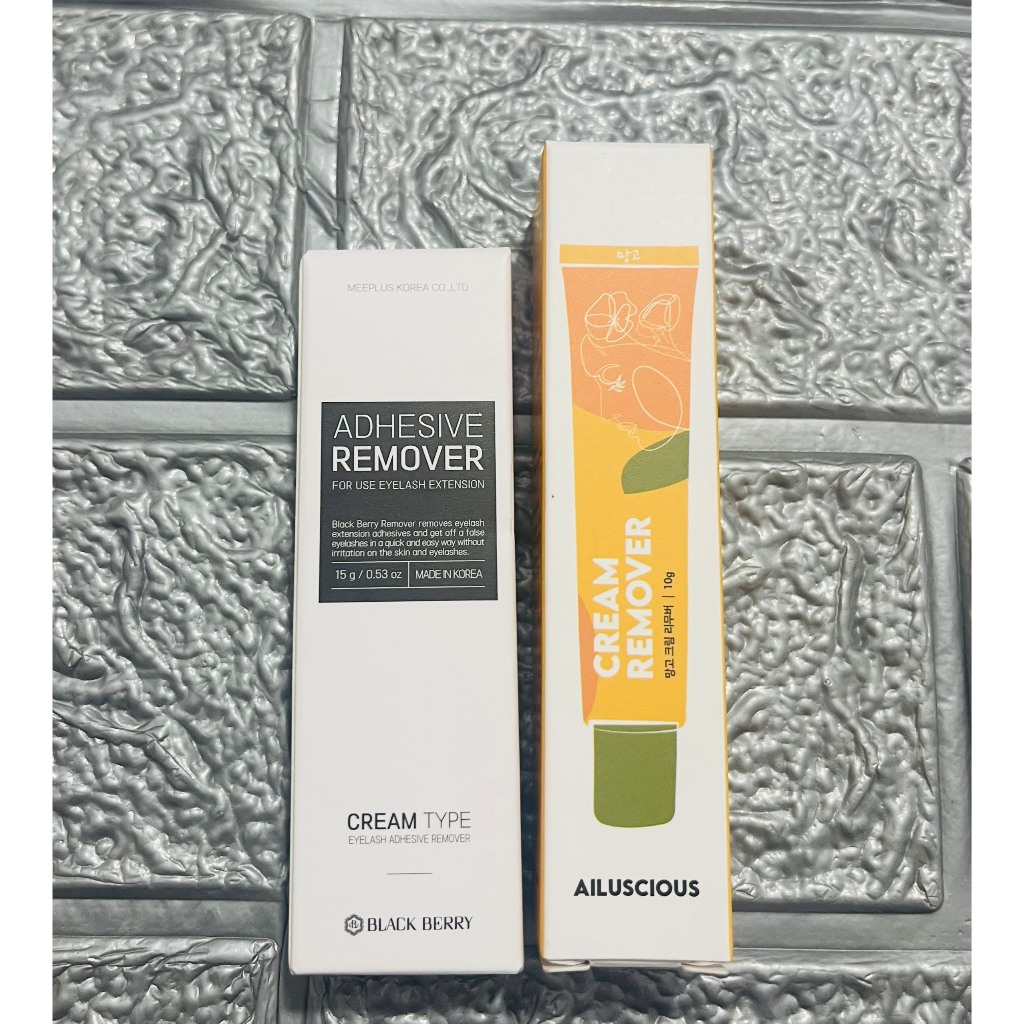 Gel tháo mi nano trắng 15g _ sáp tháo mi nano vàng 10g - remover adhesive - dụng cụ nối mi_THÚY HÀ