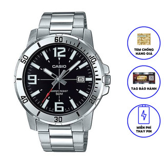 Đồng Hồ Casio Nam Dây Kim Loại MTP-VD01D-1BVUDF Chính Hãng