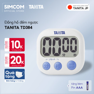 Đồng hồ đếm ngược hẹn giờ nấu ăn TANITA TD384 Chính hãng nhật bản, bấm giờ điện tử, nhắc hẹn học sinh, tiện lợi