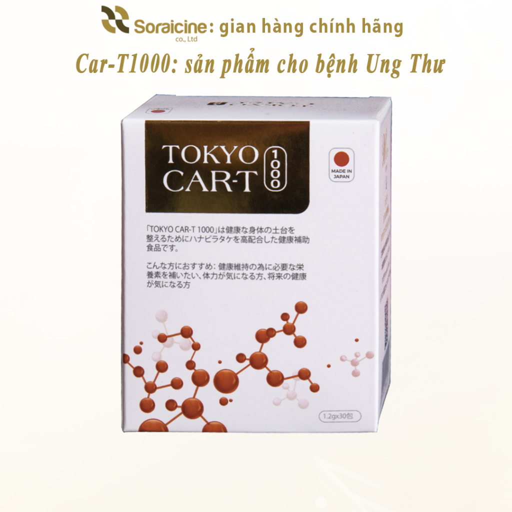 Tokyo CarT 1000 – Hỗ Trợ Nẩng Hệ Miễn Dịch Cho Người Ung Thư