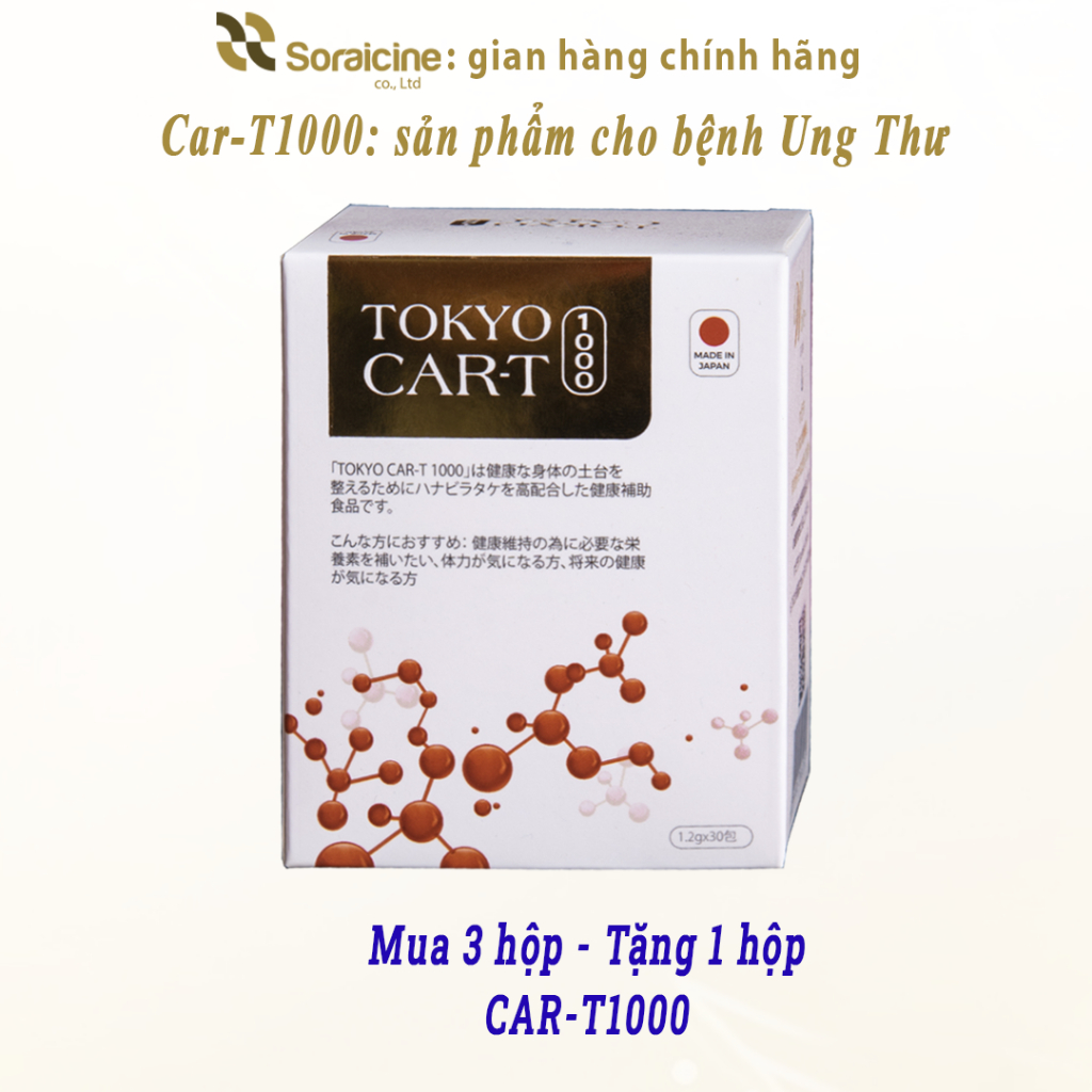 Tokyo CarT 1000 – Miễn Dịch Chuyên Biệt Tự Thân Ung Thư