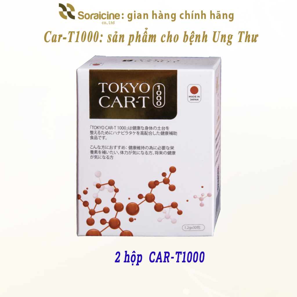 2 Hộp Car-T1000 - Giải Pháp Miễn Dịch Tự Thân Ung Thư