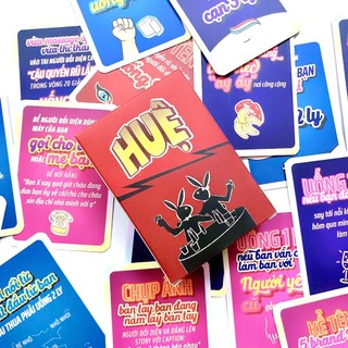 Bộ bài uống rượu bia drinkinggame cho nhóm bạn chơi tới bến huệ đỏ