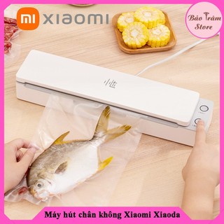 Máy hút chân không Xiaoda XD-ZKFKJ01 [TẶNG 5 TÚI], hàn miệng túi, giữ thực phẩm tươi lâu, bảo vệ sức khỏe gia đình