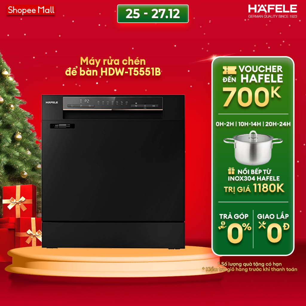 Máy Rửa Chén Bát HDW-T5551B Hafele 538.21.340