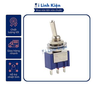 Công tắc gạt mts-102 3a 250v xanh 3 chân 2 chế độ on-on