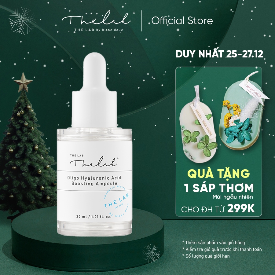 Tinh Chất Dưỡng Ẩm Dành Cho Da Khô Và Da Nhạy Cảm The Lab Oligo Ha Boosting Ampoule 30ml