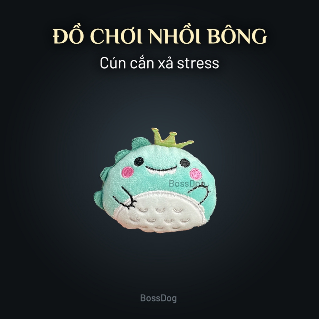 Đồ chơi thú nhồi bông cho chó mèo  - Đồ gặm xả stress cho thú | BossDog