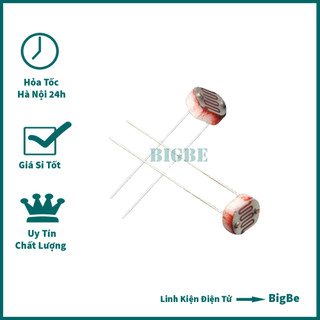 Quang Trở CDS 5mm (Cảm Biến Ánh Sáng 5mm) Quang trở 5537