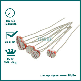 Quang Trở CDS 5mm (Cảm Biến Ánh Sáng 5mm) Quang trở 5537
