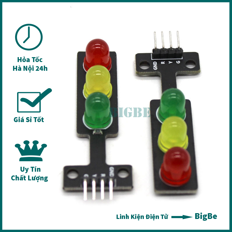 Mạch Led đèn giao thông 5V