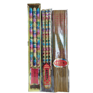 Nhang 4 tất cúng Tết giao thừa Thần Tài khai trương