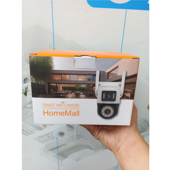 Camera Yoosee WiFi 2 Mắt Ngoài Trời Q36 Xem 2 Màn Hình Cùng Lúc 6.0Mpx Giám Sát Ngoài Trời